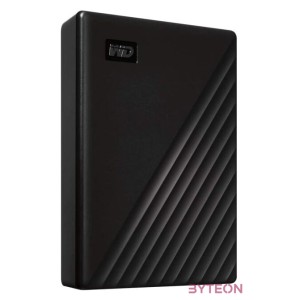 WD My Passport Portable Storage 1TB, USB 3.0 Micro-B, Fekete