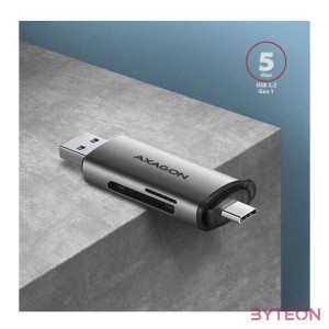 AXAGON CRE-SAC USB-C 3.2 Gen 1 Card Reader