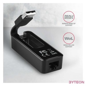 AXAGON ADE-XR 10,100 Ethernet USB2.0 Adapter