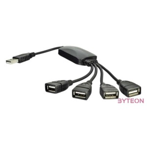 Akyga AK-AD-13 USB2.0 4Port Hub Black
