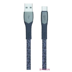 RivaCase Egmont PS6102 GR12 Type-C , USB 2.0 cable 1,2m Grey
