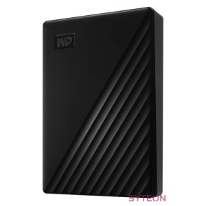 WD My Passport Portable Storage 1TB, USB 3.0 Micro-B, Fekete