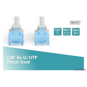 Digitus CAT5e UTP Patch Cable 2m Grey