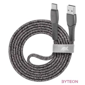RivaCase Egmont PS6102 GR12 Type-C , USB 2.0 cable 1,2m Grey