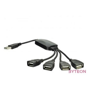 Akyga AK-AD-13 USB2.0 4Port Hub Black