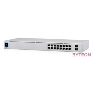 Ubiquiti UniFi USW-16-POE Gen2 16 Port  2xSFP Gigabit PoE Switch