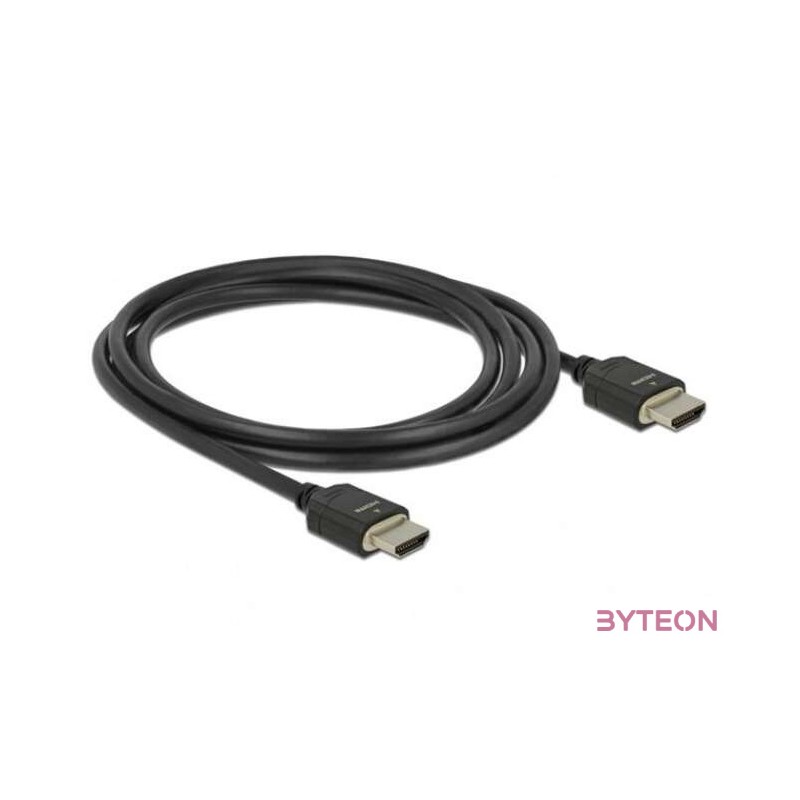DeLock High Speed HDMI Cable 48 Gbps 8K 60Hz 2m Black