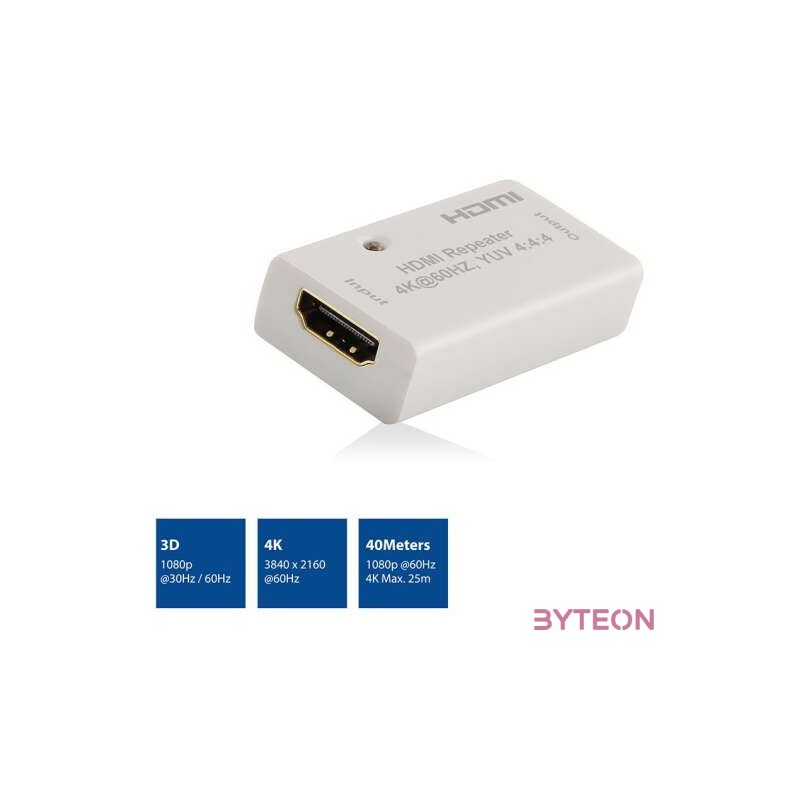ACT AC7820 HDMI 2.0 Repeater 40m, 3D,4K