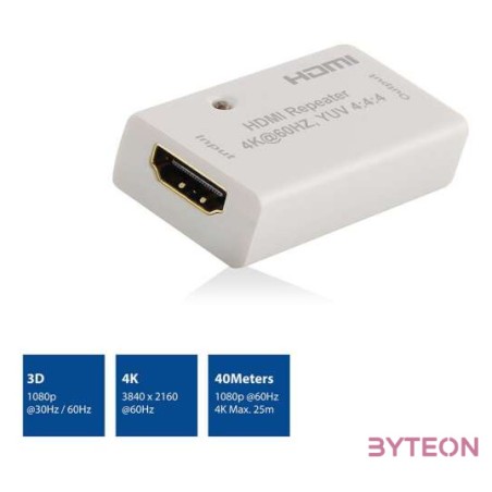 ACT AC7820 HDMI 2.0 Repeater 40m, 3D,4K