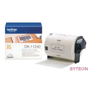 Brother DK-11240 elővágott öntapadós címke 600db,tekercs 102mm x 51mm White