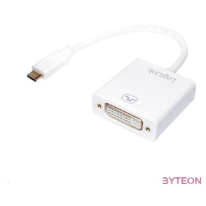 Logilink USB-C 3.1 to DVI-I (Dual Link) Adapter