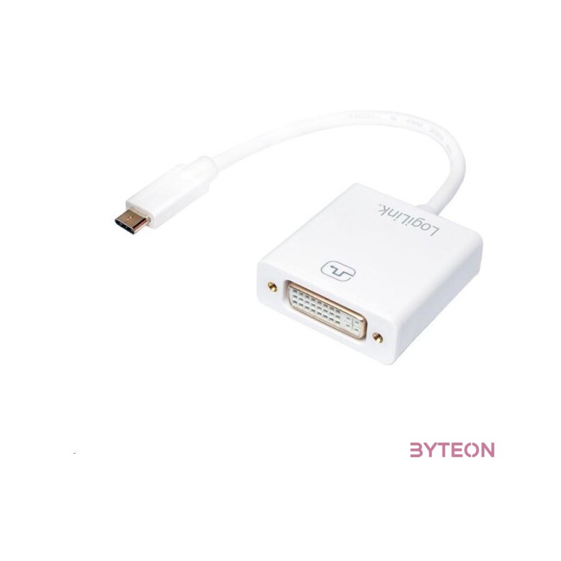 Logilink USB-C 3.1 to DVI-I (Dual Link) Adapter