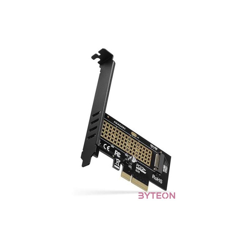 AXAGON PCEM2-N PCIE NVME M.2 x4 M-Key slot adapter