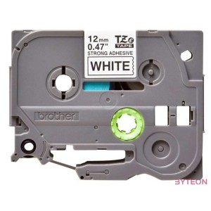 Brother TZE-S231 laminált P-touch szalag (12mm) Black on White - 8m