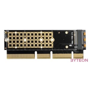 AXAGON PCEM2-1U PCIE NVME M.2 x16,x8,x4 M-Key slot adapter