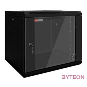 WP Wall Mount Rack 19 RWA Series 15U WxDxH 540x450x720 mm, Black RAL 9005