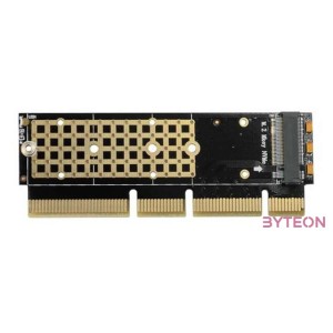 AXAGON PCEM2-1U PCIE NVME M.2 x16,x8,x4 M-Key slot adapter
