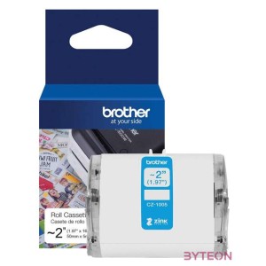 Brother CZ-1005 színes folytonos szalagtekercs (50mm) White 5m