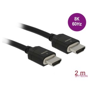 DeLock High Speed HDMI Cable 48 Gbps 8K 60Hz 2m Black