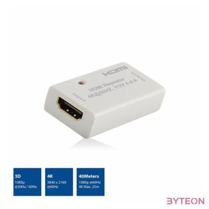 ACT AC7820 HDMI 2.0 Repeater 40m, 3D,4K