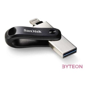 Sandisk iXpand Go 128GB USB 3.0, Lightning szürke-ezüst pendrive