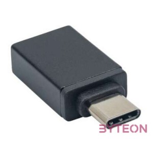 Akyga AK-AD-54 USB Type-C - USB3.0 A adapter Black