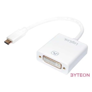 Logilink USB-C 3.1 to DVI-I (Dual Link) Adapter