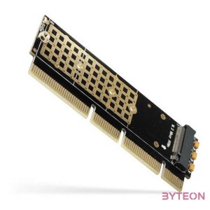 AXAGON PCEM2-1U PCIE NVME M.2 x16,x8,x4 M-Key slot adapter