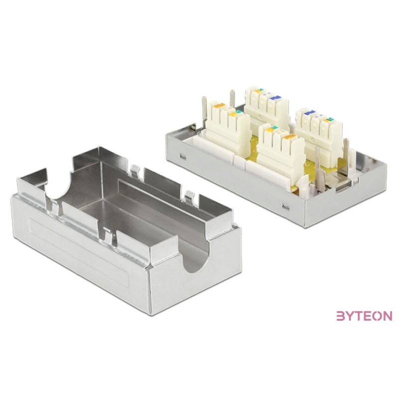 DeLock Junction Box for network cable Cat.6 LSA STP