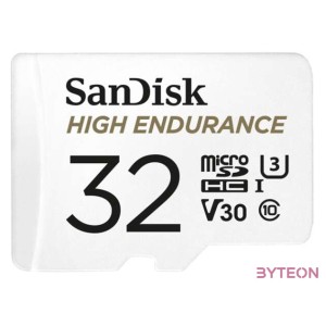 Sandisk 32GB SD micro (SDHC Class 10 UHS-I U3) High Endurance memória kártya