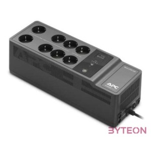 APC Back-UPS 650VA, 230V USB Type-C and A charging ports