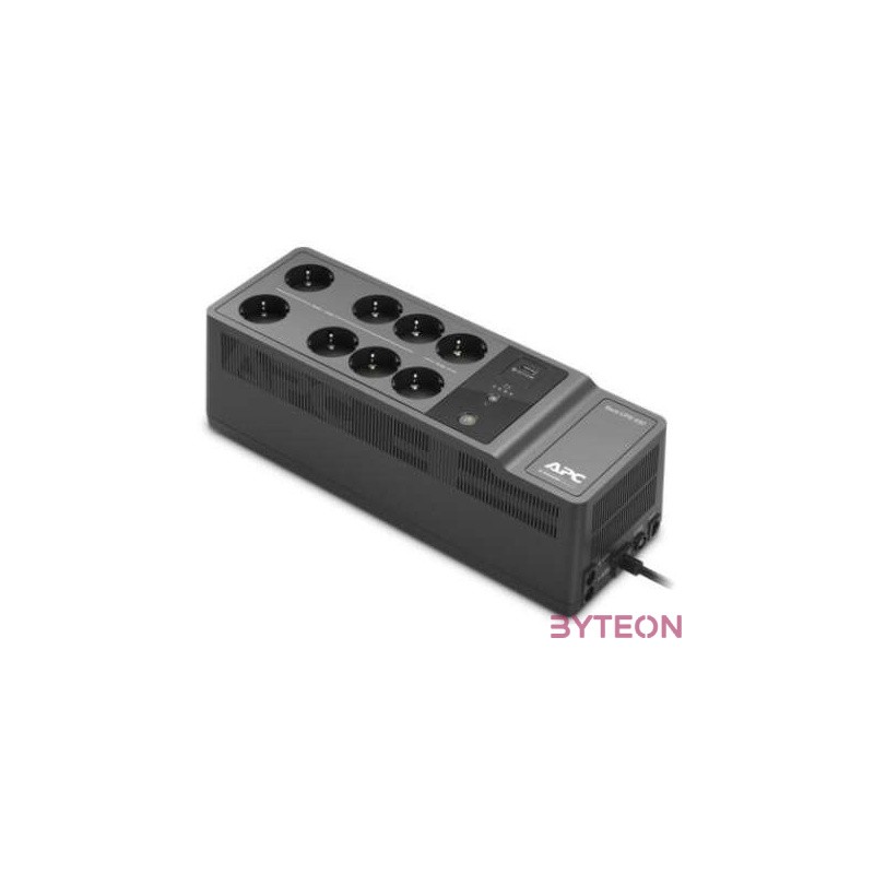 APC Back-UPS 650VA, 230V USB Type-C and A charging ports