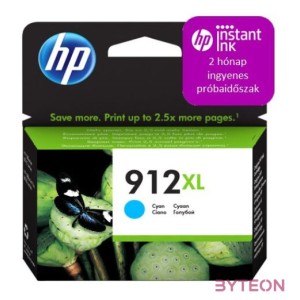 HP 3YL81AE (912XL) cián tintapatron