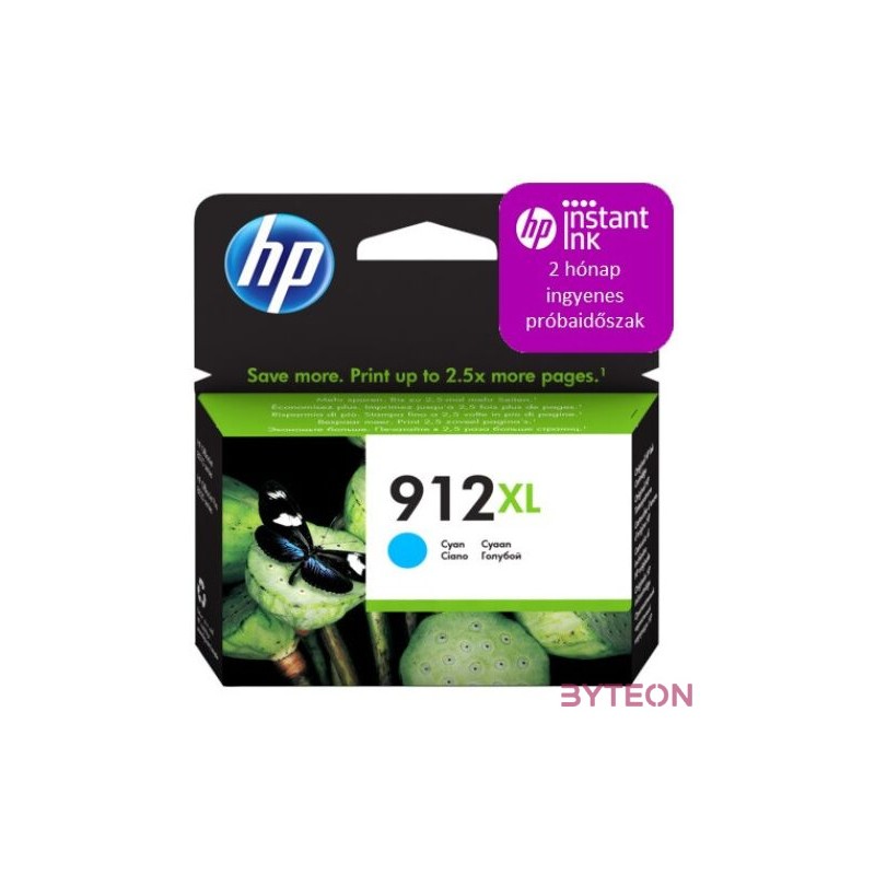 HP 3YL81AE (912XL) cián tintapatron