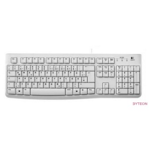 Logitech K120 Német USB billentyűzet White OEM