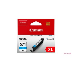 Canon CLI-571C XL - Ciánkék