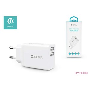 Devia ST329593 Devia Smart 2USB  kimenettel hálózati töltő