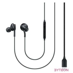 Samsung EO-IC100 AKG hangolású fekete USB-C fülhallgató headset