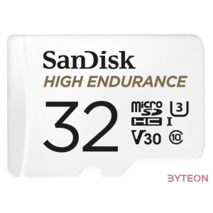 Sandisk 32GB SD micro (SDHC Class 10 UHS-I U3) High Endurance memória kártya
