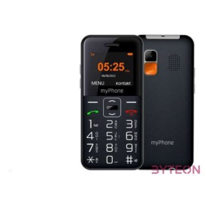 myPhone Halo EASY 1,7 fekete mobiltelefon