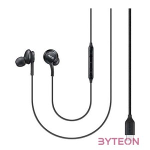 Samsung EO-IC100 AKG hangolású fekete USB-C fülhallgató headset