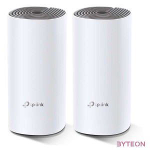 TP-Link DECO E4 AC1200 Whole-home Mesh Dual Band 802.11ac vezeték nélküli rendszer (2db-os)