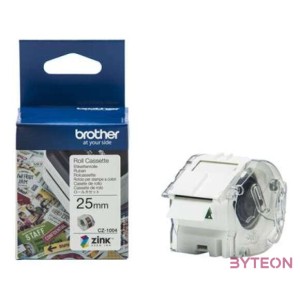 Brother CZ-1004 színes folytonos szalagtekercs (25mm) White 5m