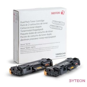 Xerox 106R04349 fekete duopack toner