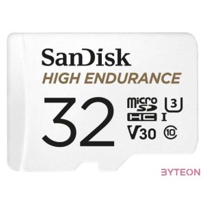 Sandisk 32GB SD micro (SDHC Class 10 UHS-I U3) High Endurance memória kártya
