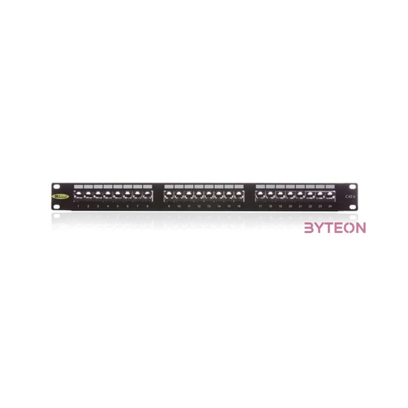 KE-Line Giga KOMPAKT 24port CAT6 patch panel RJ45,u