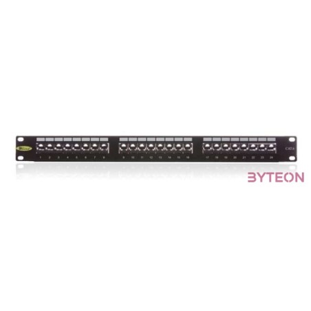 KE-Line Giga KOMPAKT 24port CAT6 patch panel RJ45,u
