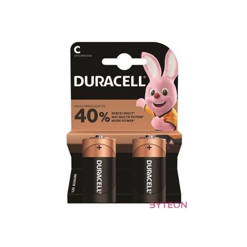 Duracell BSC 2db C elem(baby)