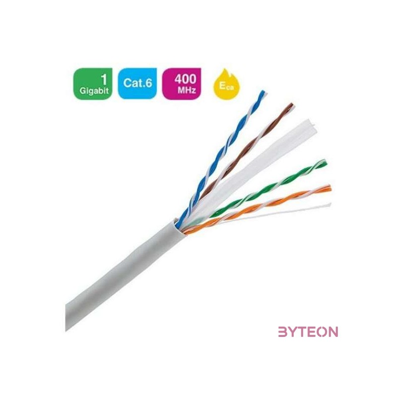 KE-Line Cat6 (U,UTP) PVC árnyékolatlan fali kábel