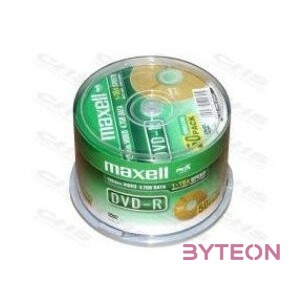 MAXELL DVD lemez -R 4.7GB 50db,Henger 16x